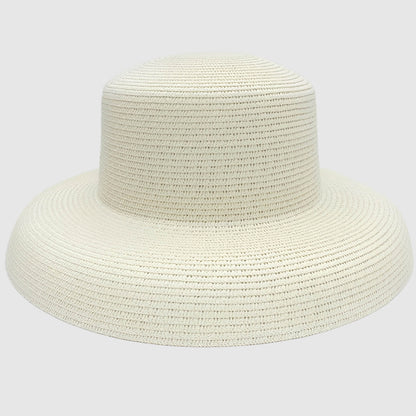Chapeau panama paille grand bord pour femme