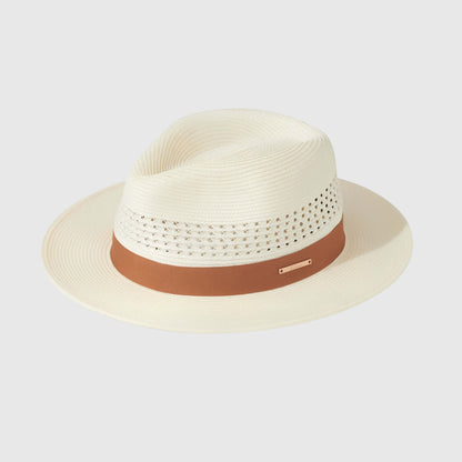 Chapeau panama paille grande taille unisexe