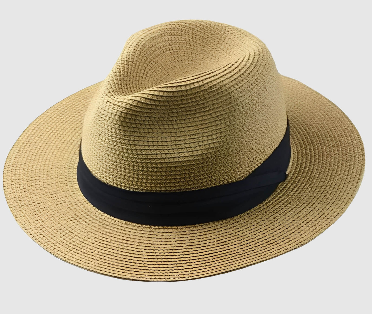 Chapeau panama paille grande taille unisexe