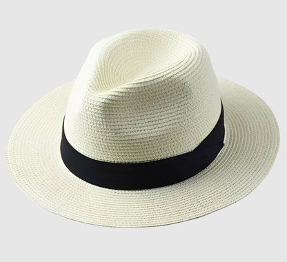 Chapeau panama paille grande taille unisexe