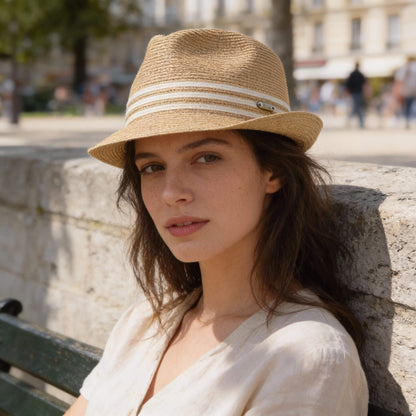 Chapeau panama jazz grande taille unisexe