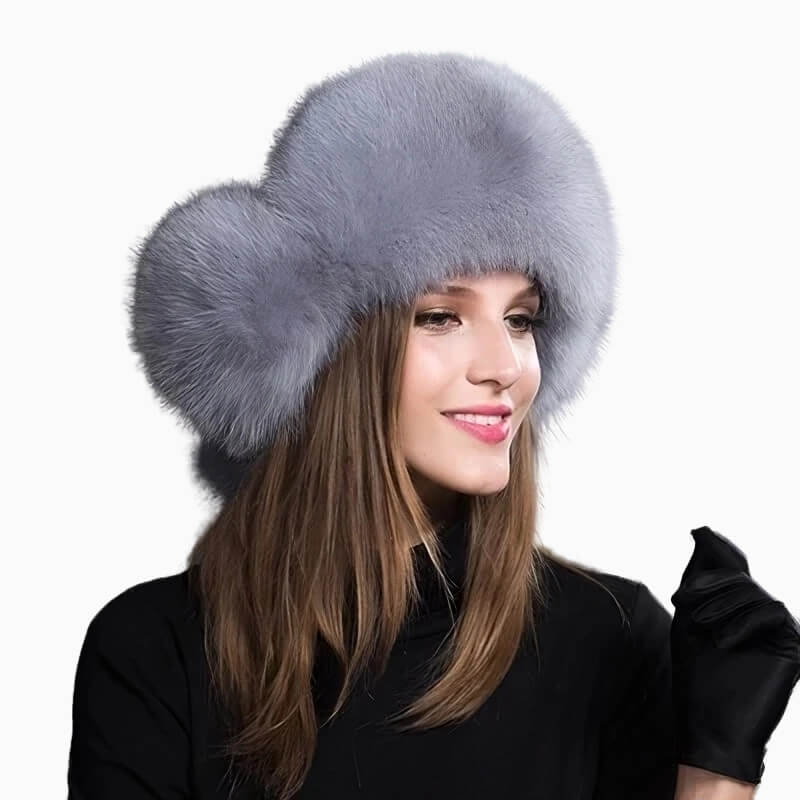 Chapka d’hiver femme – douceur pelucheuse et style affirmé