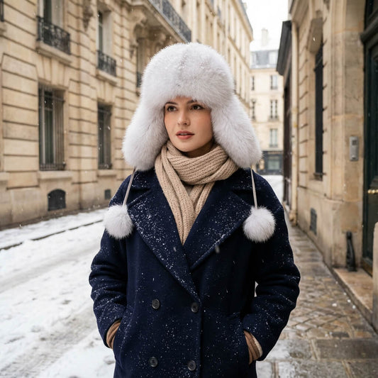 Chapka d’hiver femme – douceur pelucheuse et style affirmé