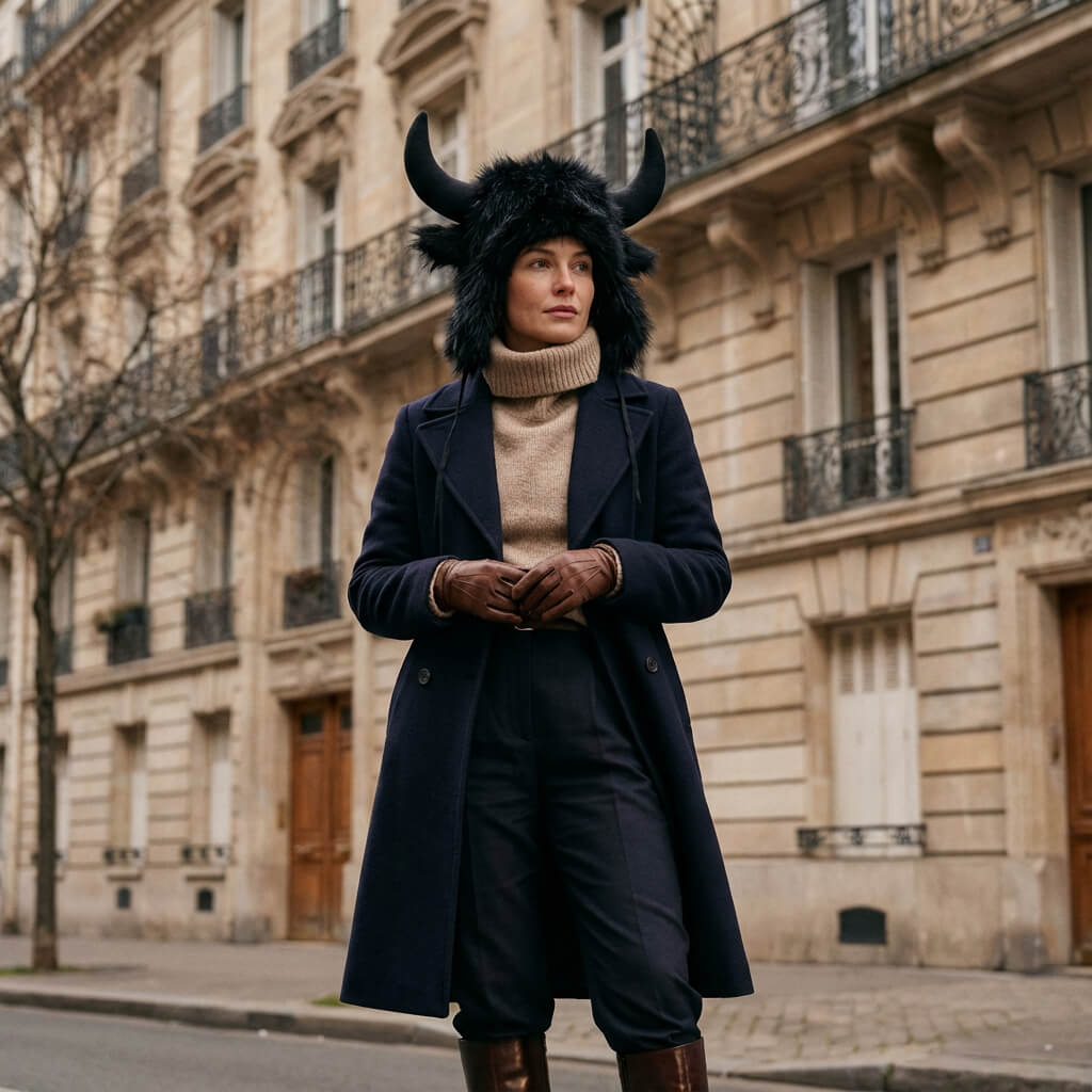 Chapka en fausse fourrure – chaleur hivernale et style original