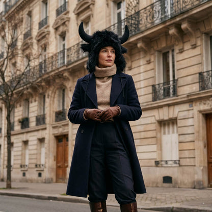 Chapka en fausse fourrure – chaleur hivernale et style original