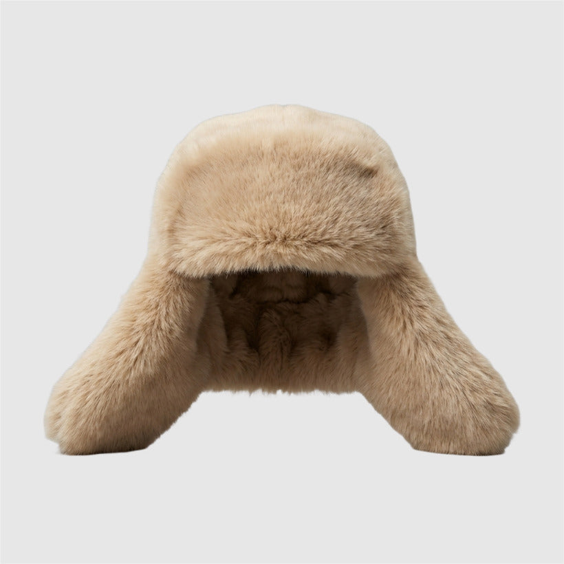 Chapka femme en fausse fourrure