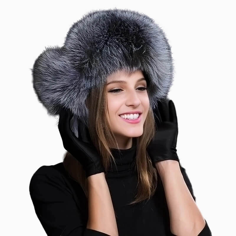 Chapka femme en fausse fourrure – un hiver bien au chaud