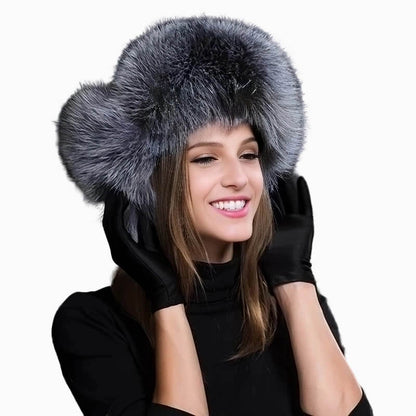 Chapka femme en fausse fourrure – un hiver bien au chaud