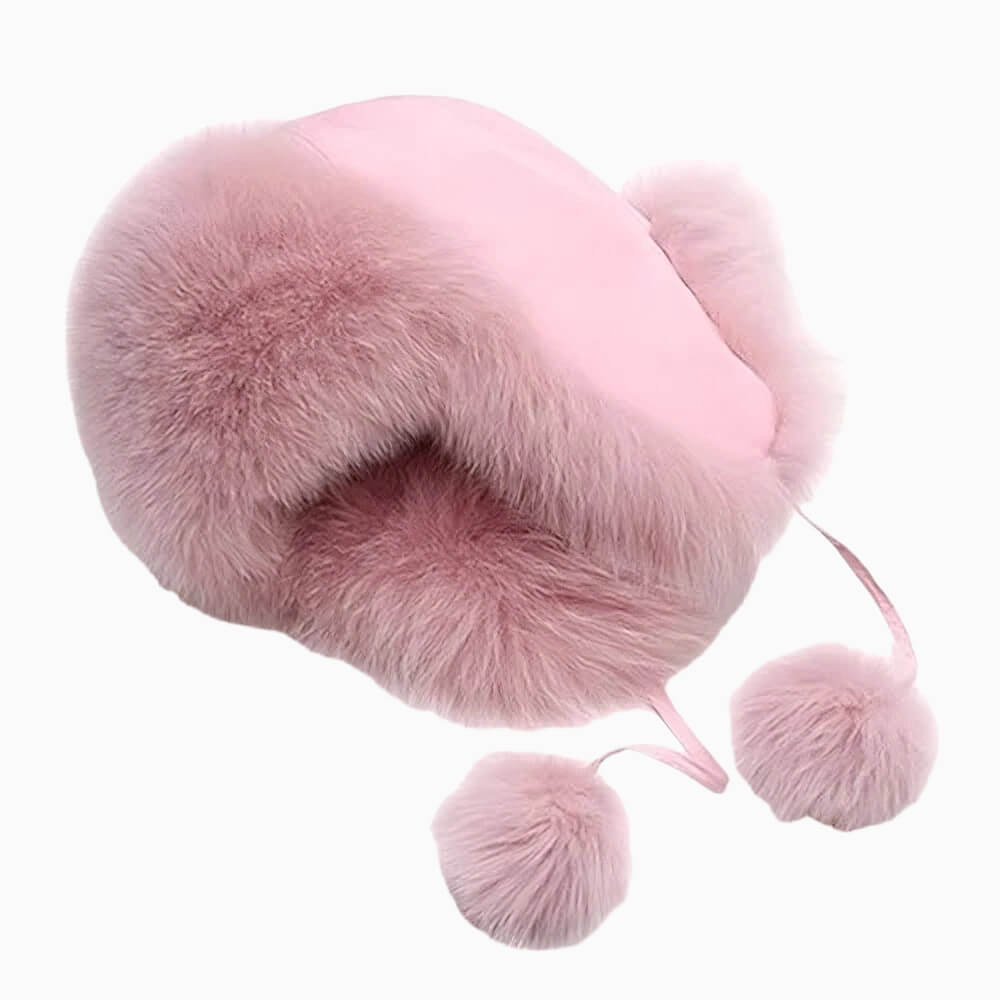 Chapka femme en fausse fourrure – un hiver bien au chaud