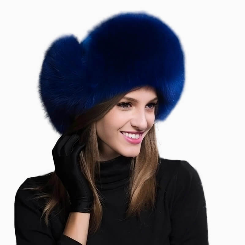 Chapka femme en fausse fourrure – un hiver bien au chaud