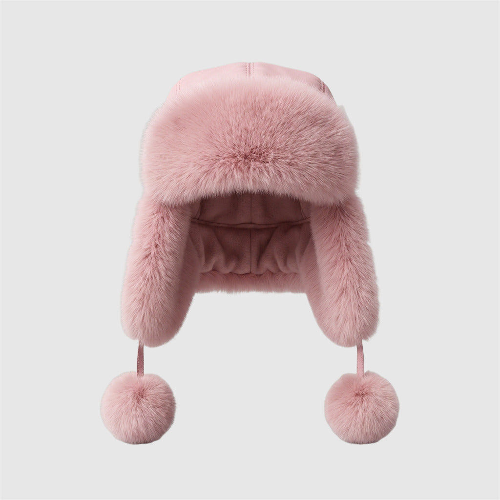 Chapka femme en fausse fourrure – un hiver bien au chaud