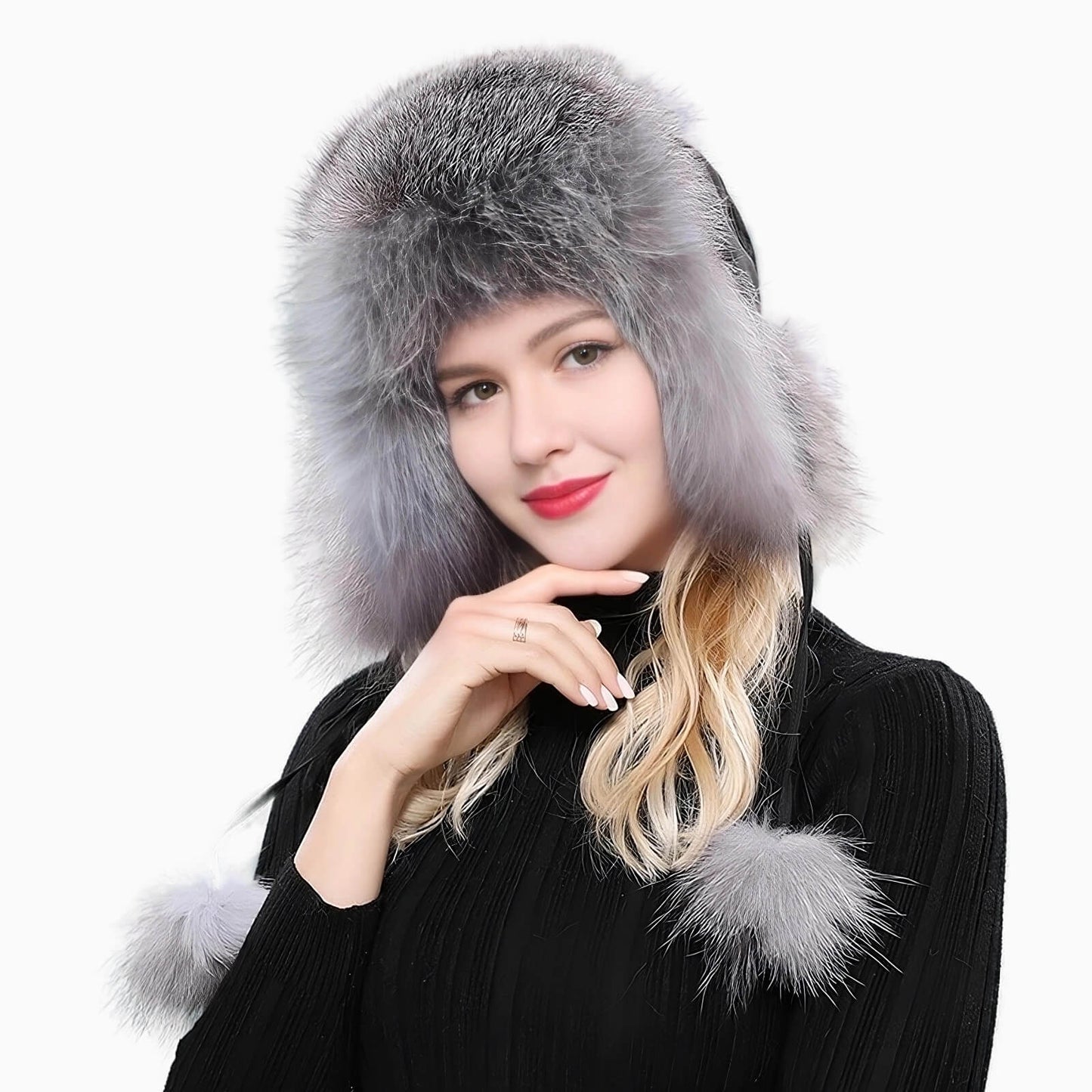 Chapka femme en fausse fourrure – un hiver bien au chaud