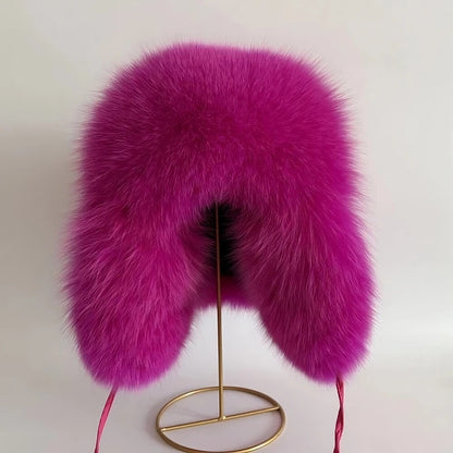 Chapka femme fausse fourrure chaude