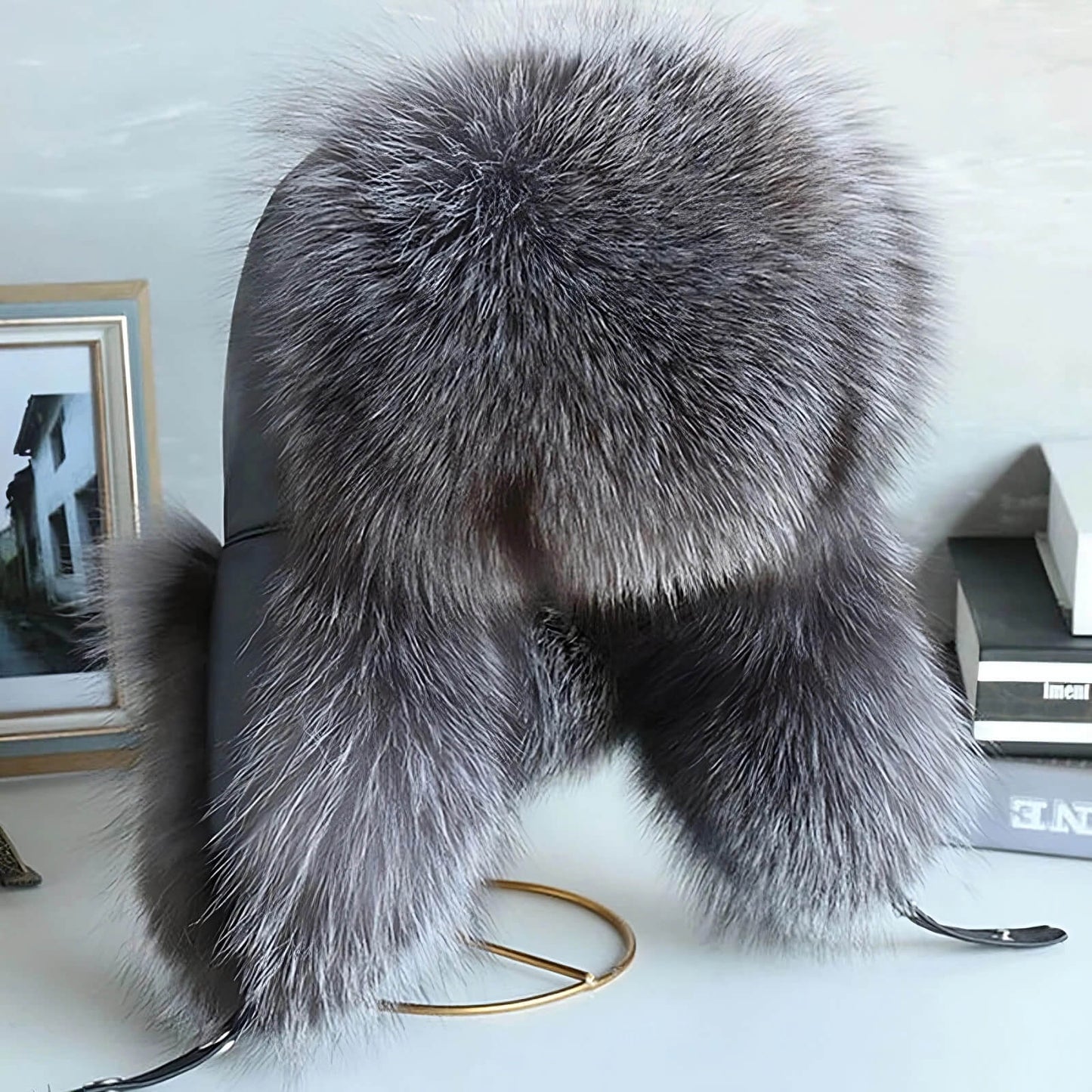Chapka russe mixte en fausse fourrure – chaleur extrême