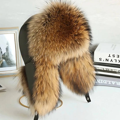 Chapka russe mixte en fausse fourrure – chaleur extrême