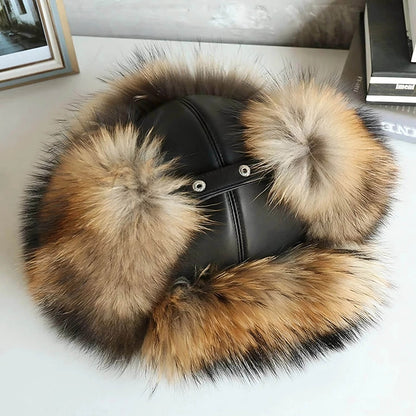 Chapka russe mixte en fausse fourrure – chaleur extrême