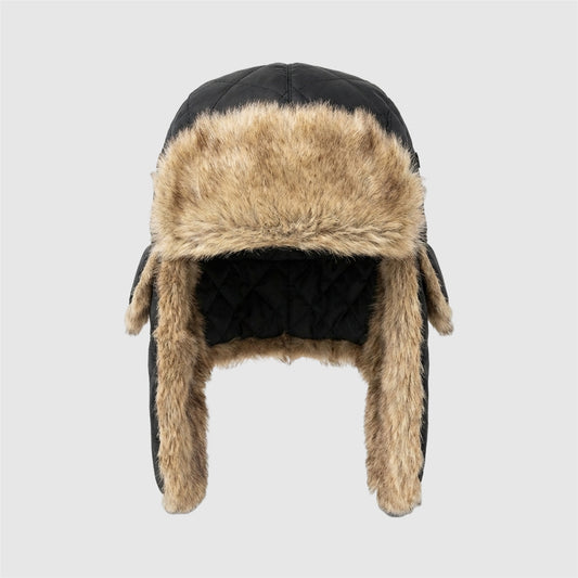 Chapka unisexe fausse fourrure – style Y2K et chaleur garantie