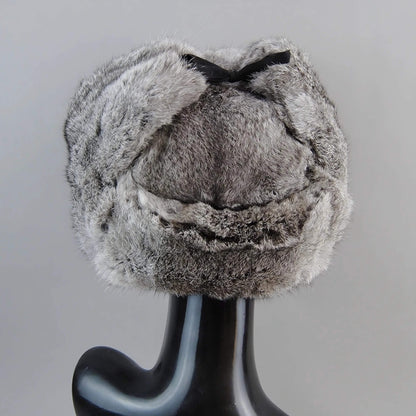 Chapka unisexe fausse fourrure douce – hiver au chaud