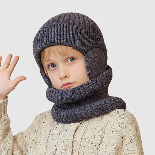 Ensemble bonnet et cache‑cou enfant – tricot chaud pour l’hiver