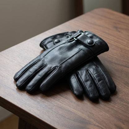 Gants en cuir souple pour homme