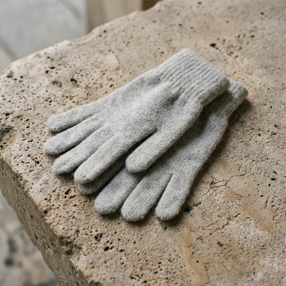 Gants en maille douceur polaire pour femme
