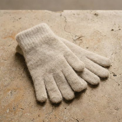 Gants en maille douceur polaire pour femme