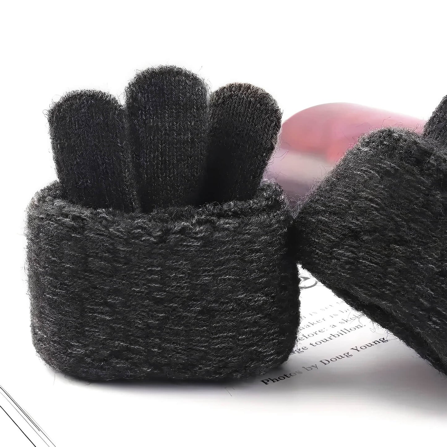 Gants hiver homme tactiles – chaud et lavable en machine