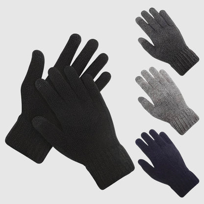 Gants hiver homme tactiles – chaud et lavable en machine