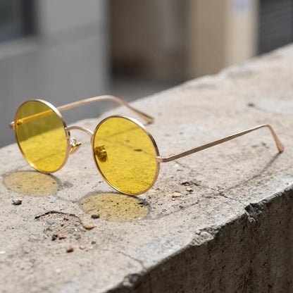 Lunettes de soleil rondes style rétro