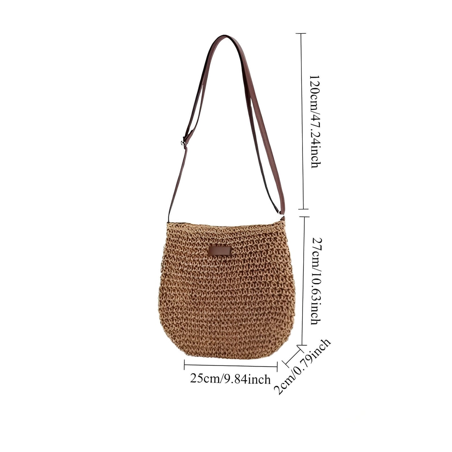 Sac à main tressé