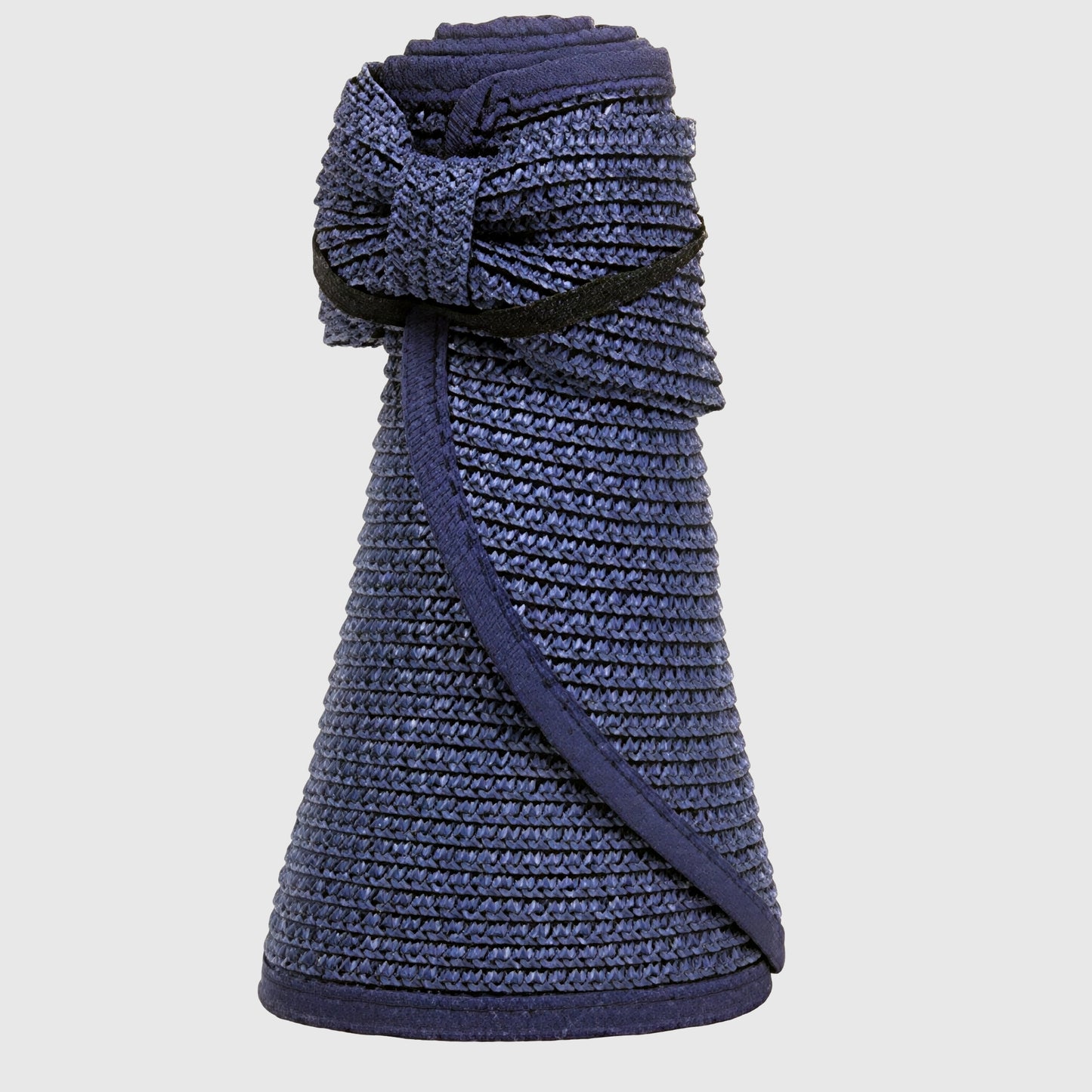 Visière de plage en paille pliable pour femme